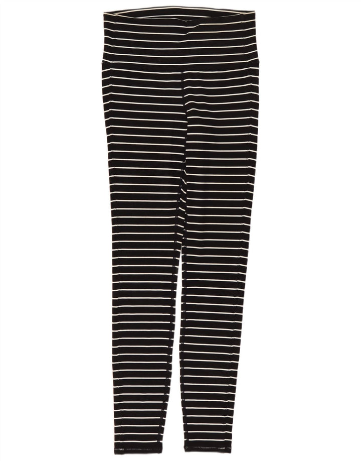Leggings pentru femei ATHLETA UK 6 XS Nylon cu dungi negre