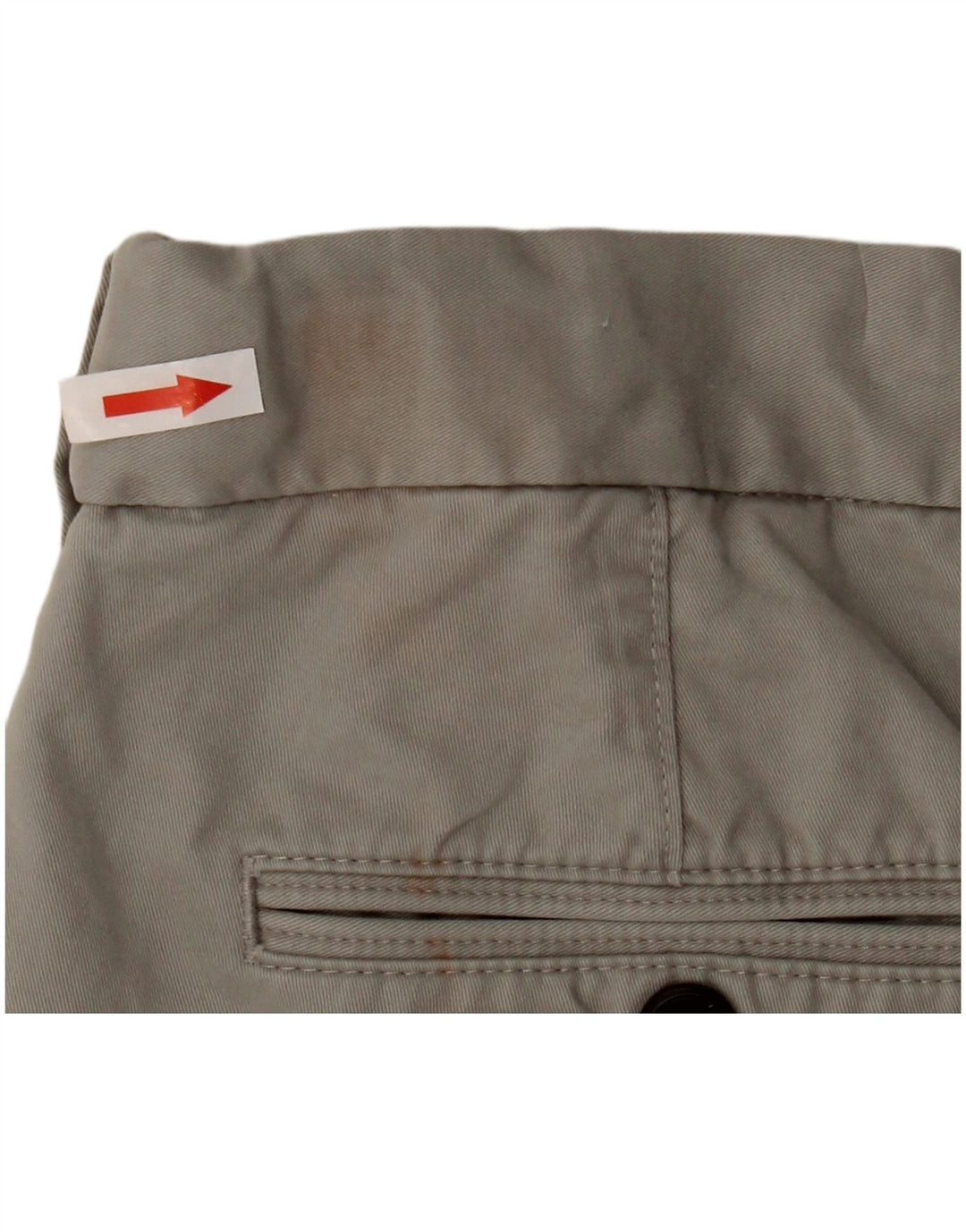 Pantaloni scurți chino pentru bărbați Marks & Spencer W34, bumbac gri mare