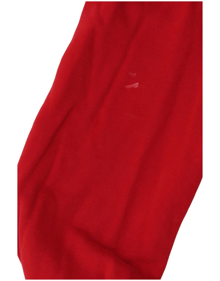 Pulover supradimensionat cu grafic pentru femei Champion UK 6 XS Bumbac roșu