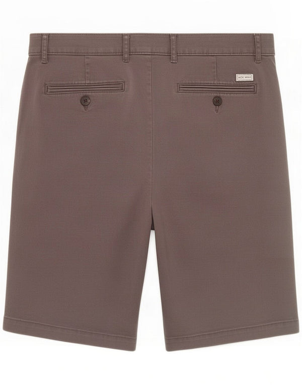 Jack Wills Mens Slim Chino Shorts Large W34 Grey Bumbac