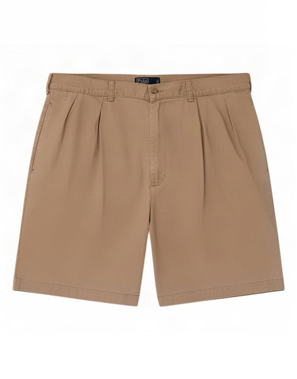 Pantaloni scurți chino Tyler Pegged Polo Ralph Lauren pentru bărbați, XL W38, bumbac bej