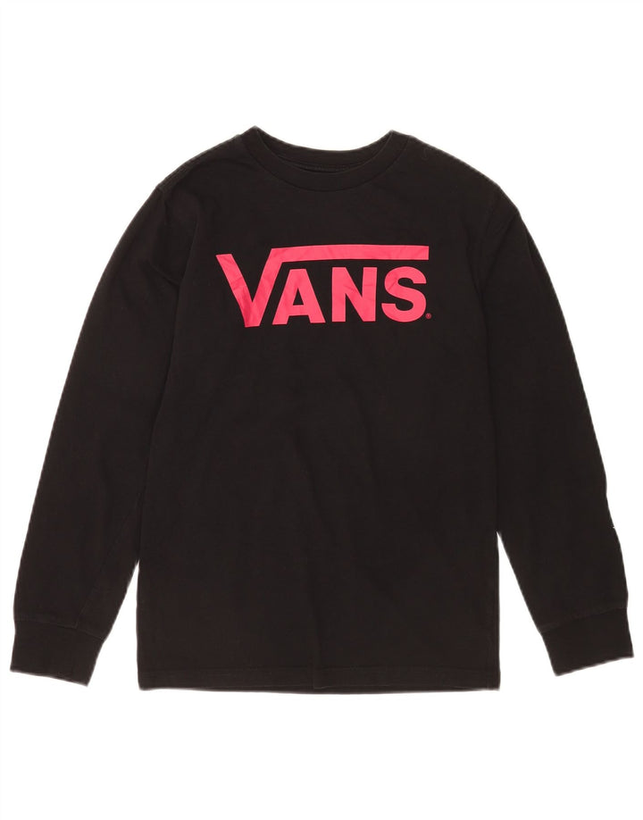 Pulover Vans cu grafic pentru femei UK 6 XS Negru