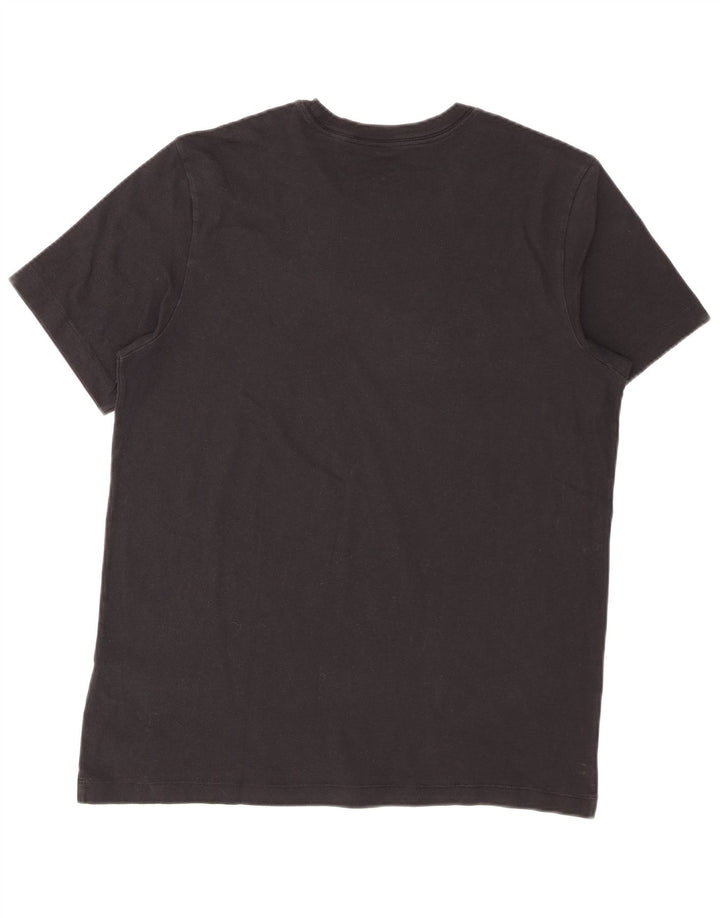 Tricou grafic Nike pentru bărbați Top mare din bumbac negru