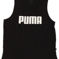 Vesta grafică pentru femei Adidas UK 14, bumbac mediu negru