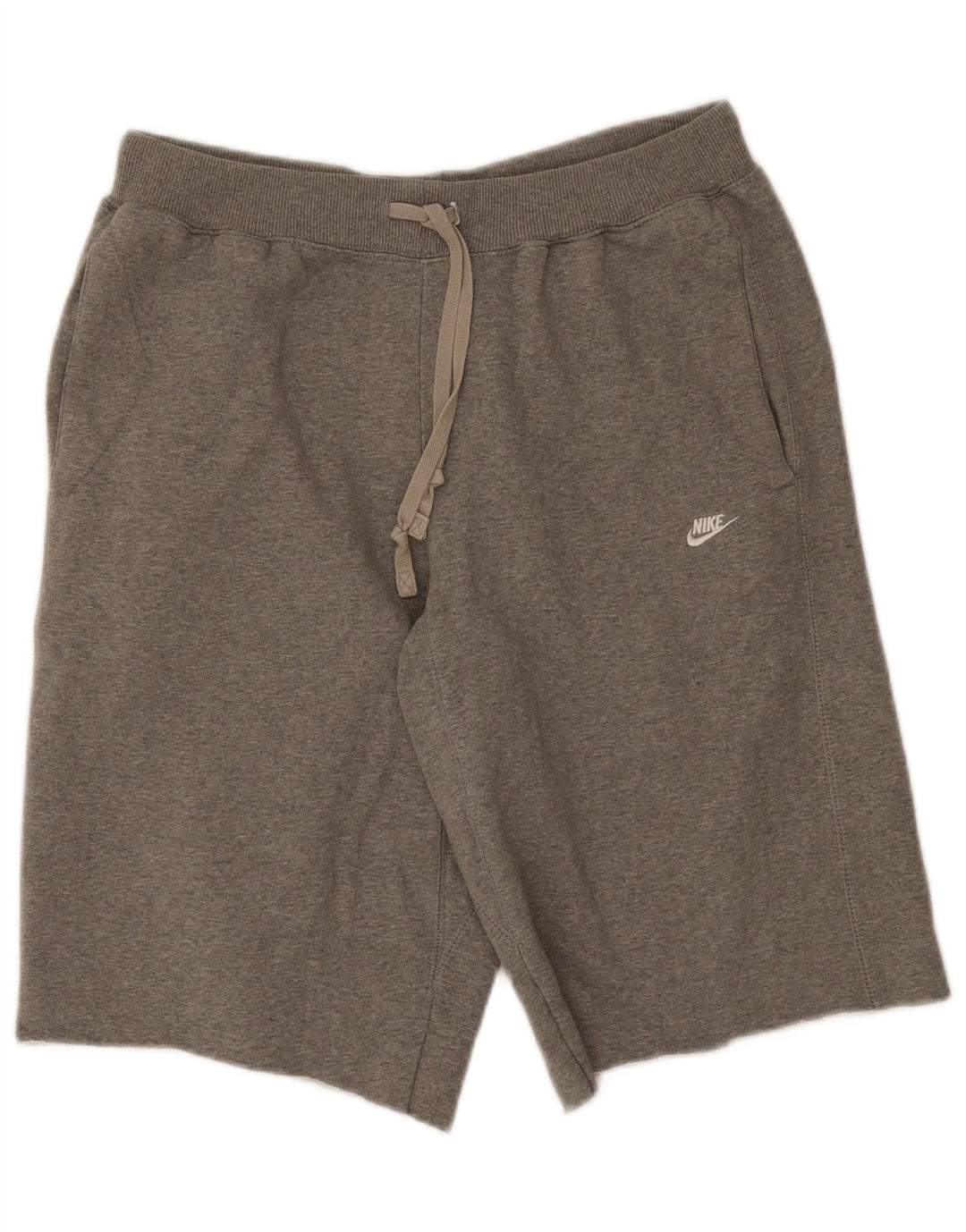 Pantaloni scurți sport Nike pentru bărbați, mari, gri, bumbac