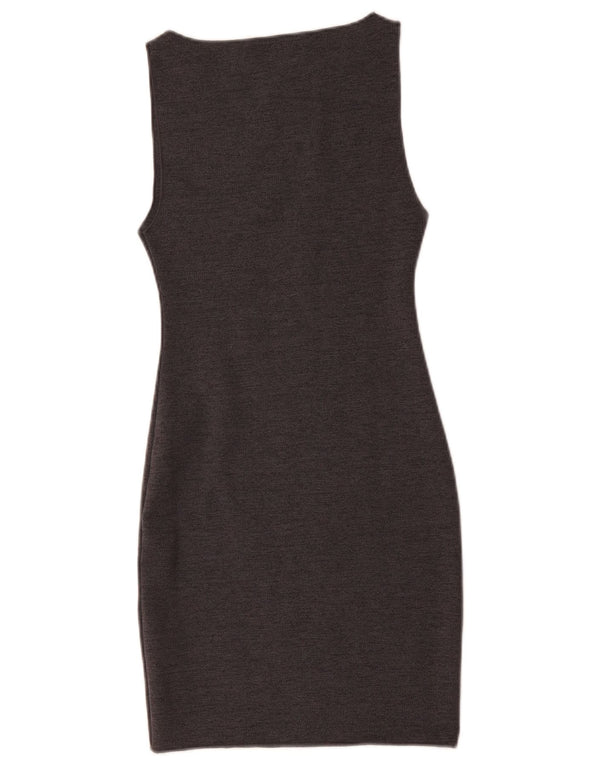 Rochie Bodycon fără mâneci pentru femei Zara UK 8 Small Gri