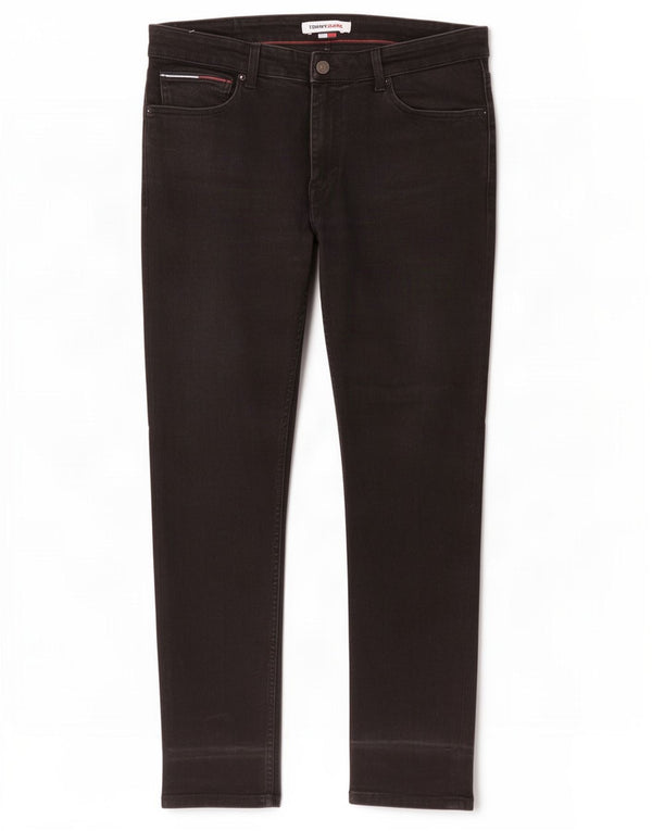 Blugi pentru bărbați Tommy Hilfiger Simon skinny W36 L30 bumbac negru