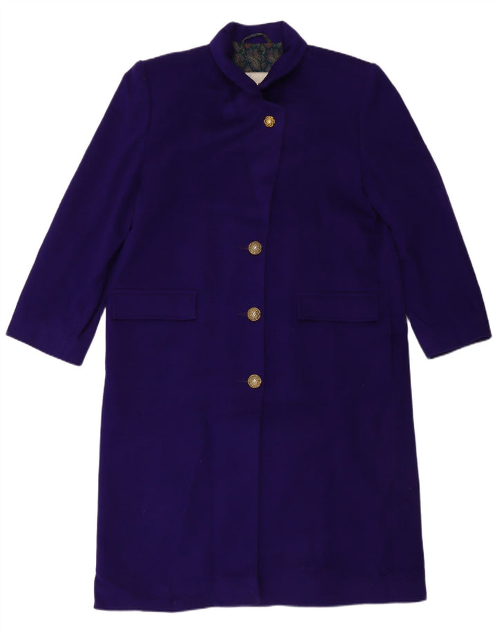 LONDON FOG Pardesiu pentru femei US 16 2XL Lână virgină albastră