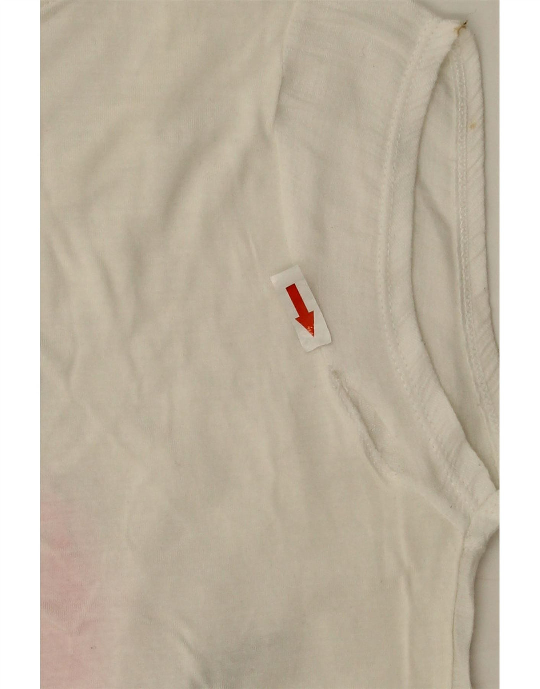 Tricou cu grafic pentru femei Zara UK 10 Small White