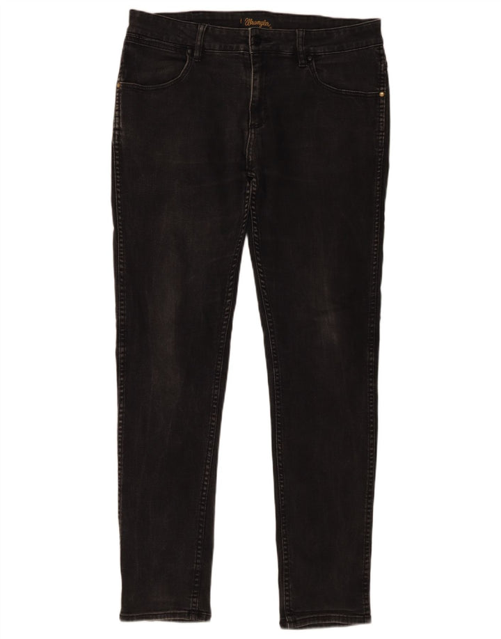 Blugi subțiri Wrangler pentru bărbați Stompers W32 L30 bumbac negru
