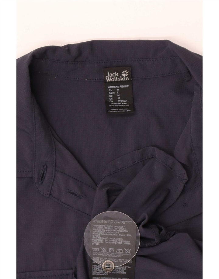 Cămașă Jack Wolfskin pentru femei UK 12 Medium Bleumarin Poliamidă
