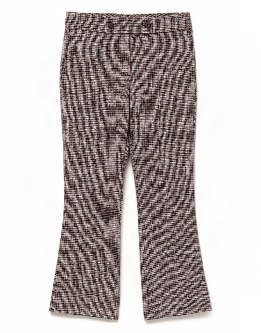 Hugo Boss Pantaloni de costum pentru femei UK 12 Medium L32 L27 Gri Houndstooth