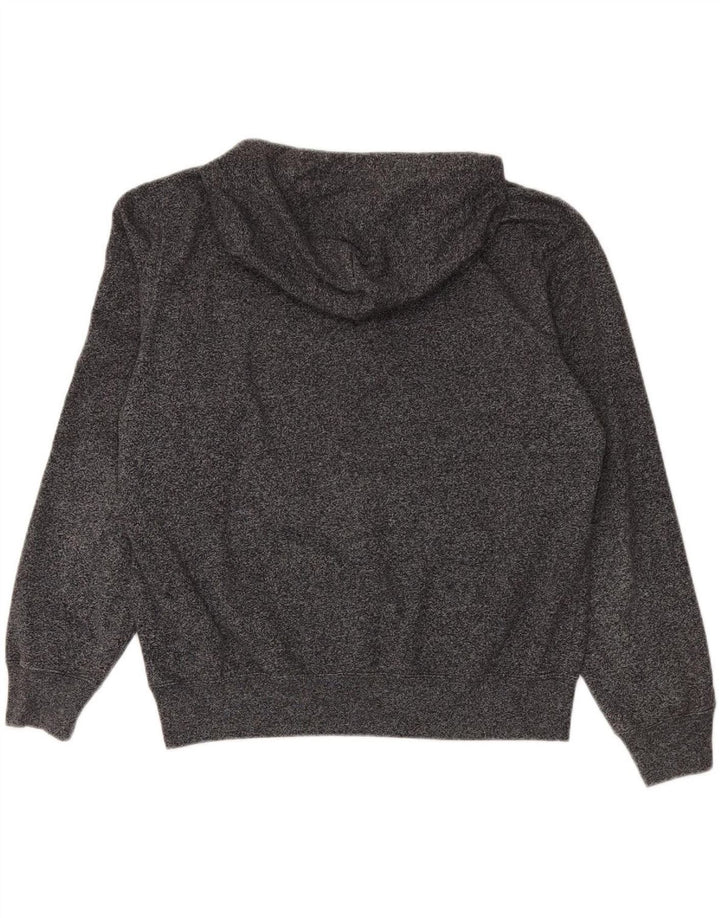 CHAMPION Mens Hoodie Jumper Large Grey Flecked Polyester