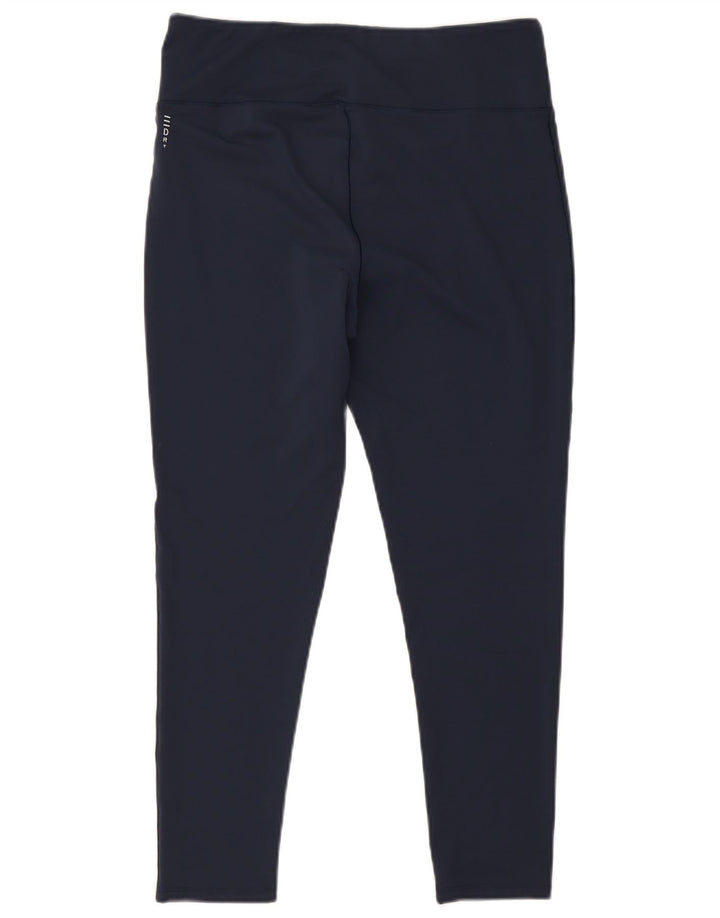 Leggings crop cu grafic pentru femei Esprit UK 14 Poliester mari bleumarin