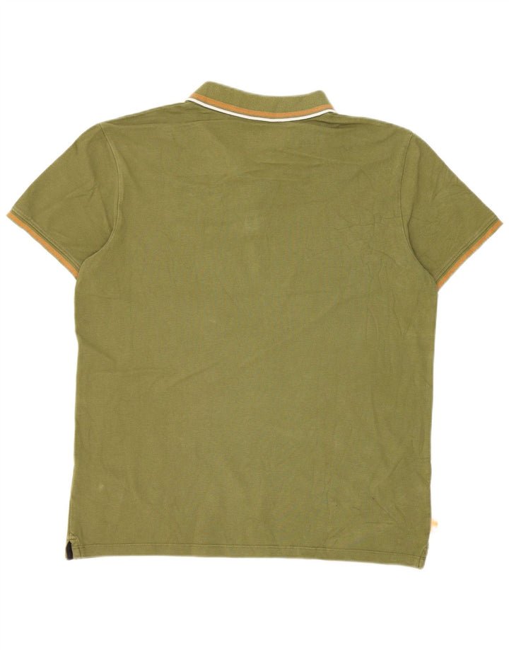Tricou polo pentru bărbați Timberland, bumbac kaki mare