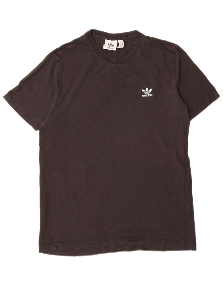 Tricou pentru bărbați Adidas Top Mediu Negru Bumbac