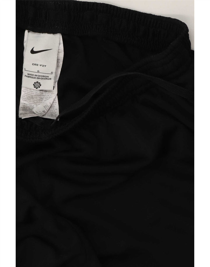 Pantaloni de trening Nike Dri Fit pentru bărbați, mari, negru, poliester color bloc
