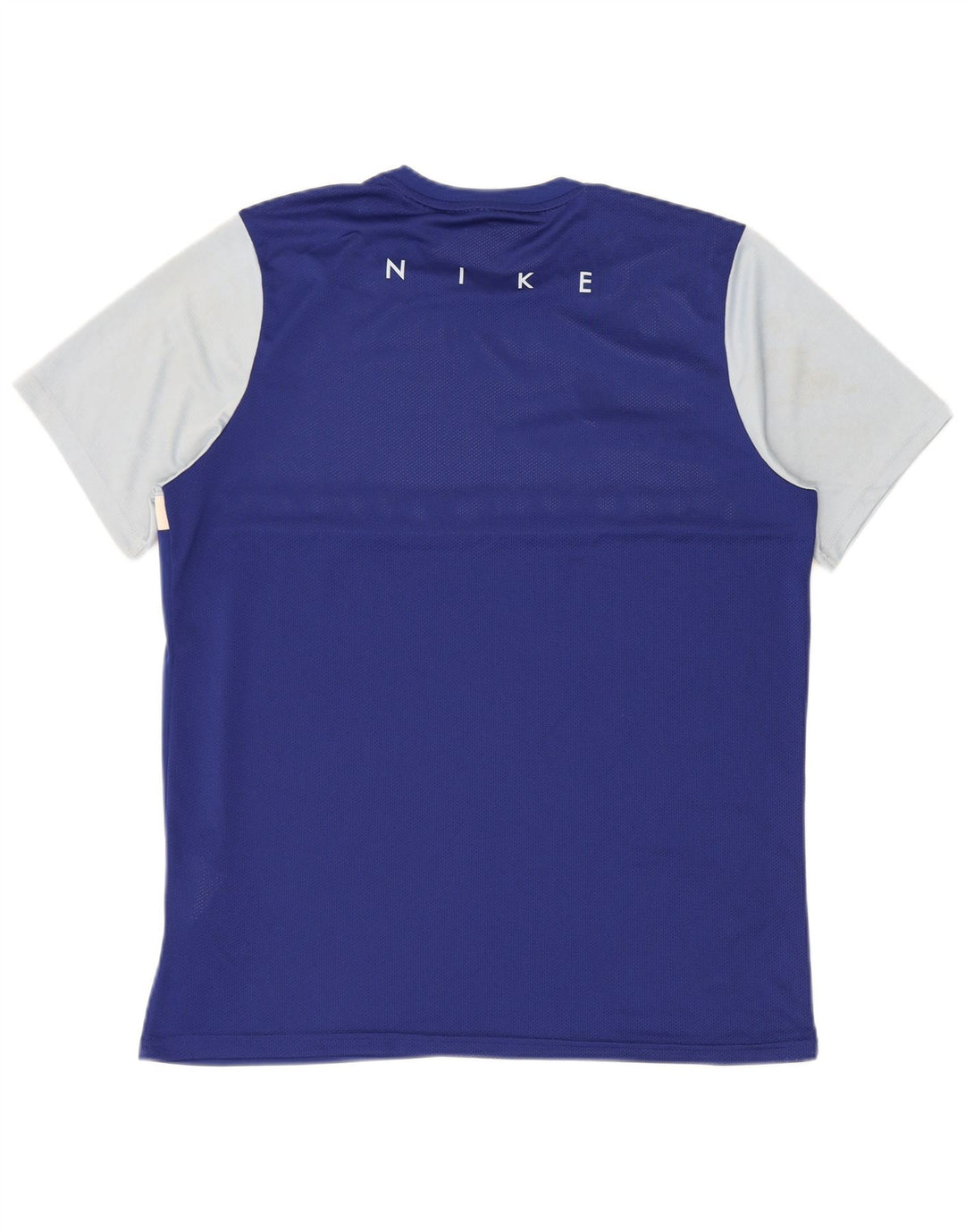 Tricou pentru bărbați Nike Dri Fit Top XL, albastru, poliester color bloc