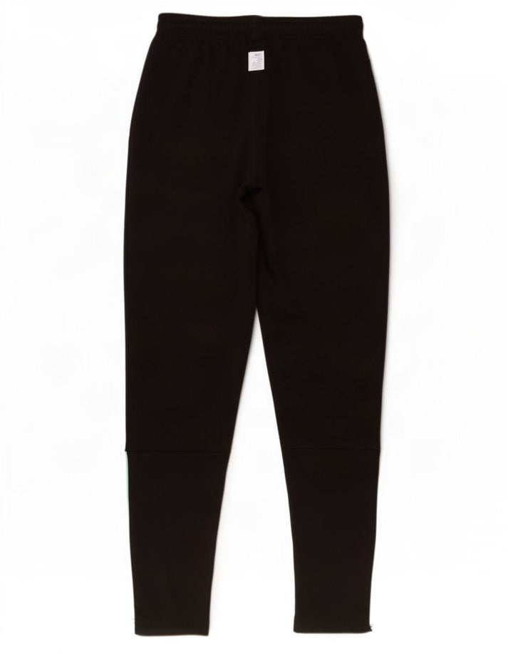 Pantaloni de trening Puma pentru băieți 11-12 ani, negru, poliester color bloc