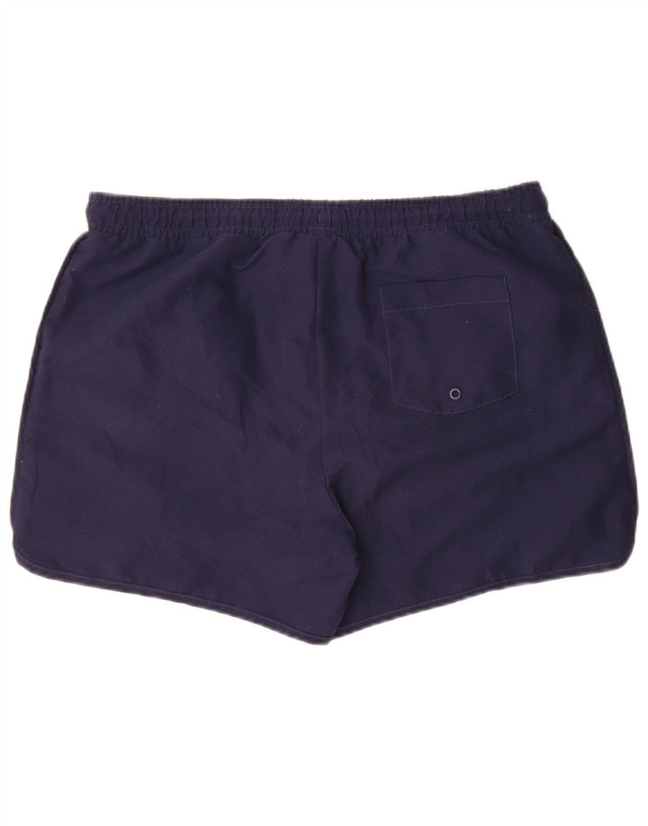 Pantaloni scurți de înot Fila pentru bărbați, mari, bleumarin, poliester color bloc