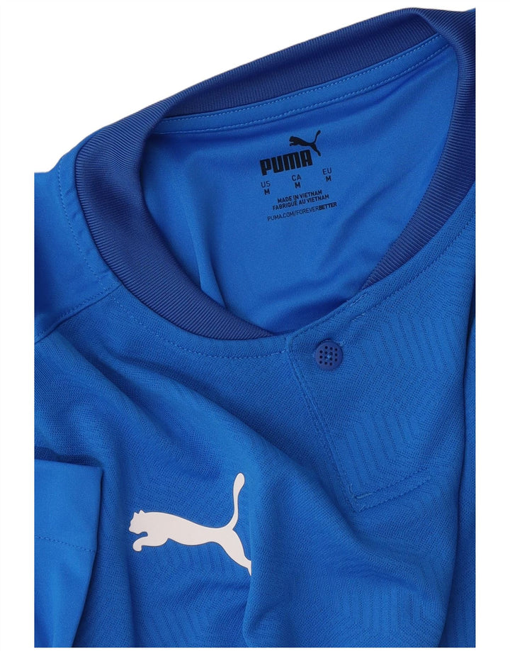 Tricou grafic Puma pentru bărbați Top Medium Blue
