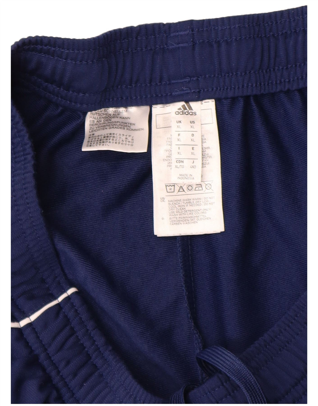 Pantaloni de trening pentru bărbați Adidas Pantaloni de jogging XL Bleumarin Poliester