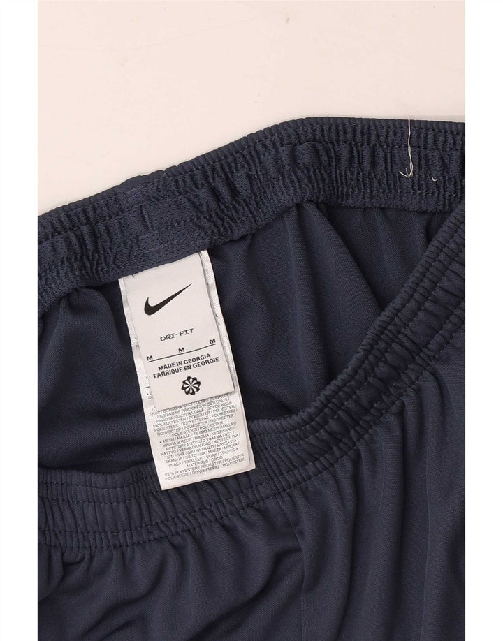 Pantaloni de trening Nike pentru bărbați, medii, bleumarin, poliester color bloc Sport