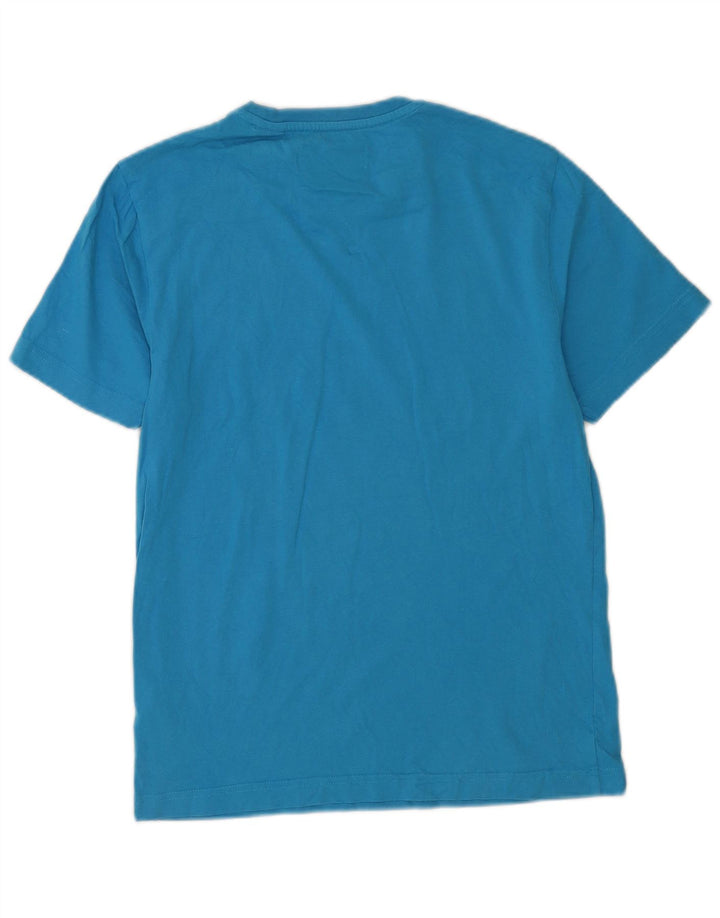 Tricou pentru bărbați Penguin Top mic, albastru, bumbac