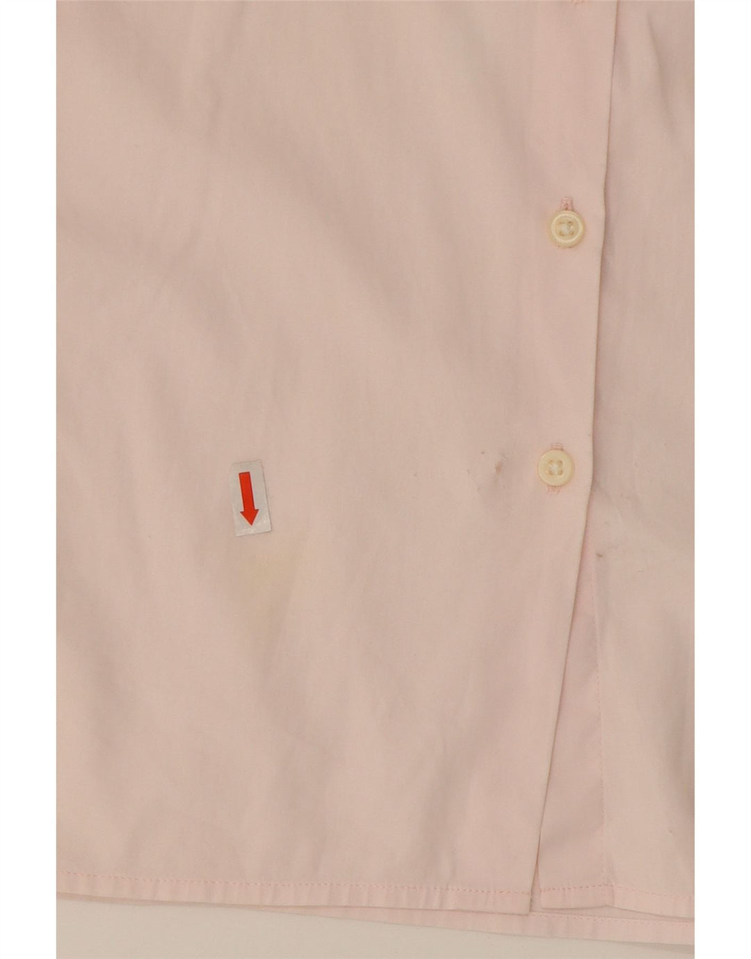 TOMMY HILFIGER Womens Stretch Shirt US 8 Medium Pink Cotton Vintage Tommy Hilfiger and Second-Hand Tommy Hilfiger from Messina Hembry 