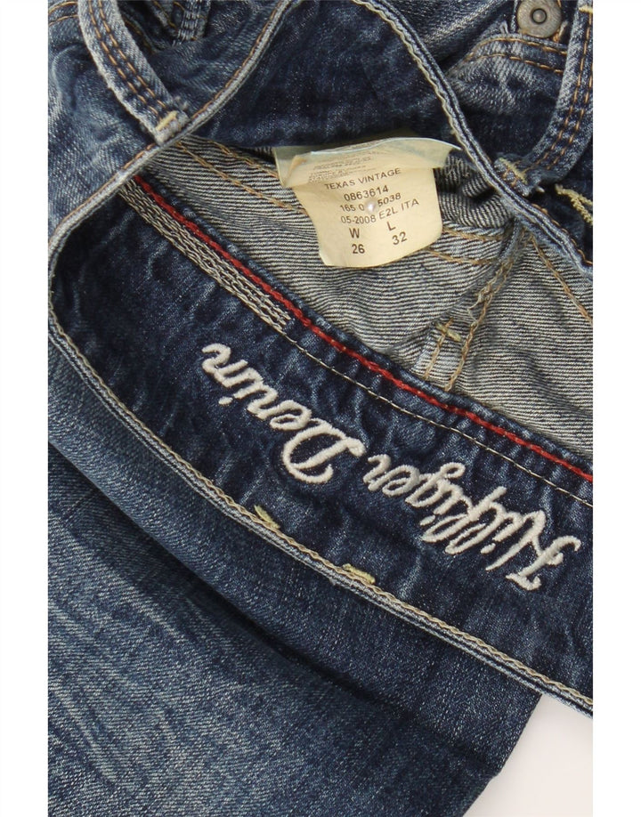 Blugi evazați pentru femei Tommy Hilfiger W26 L32 bumbac bleumarin