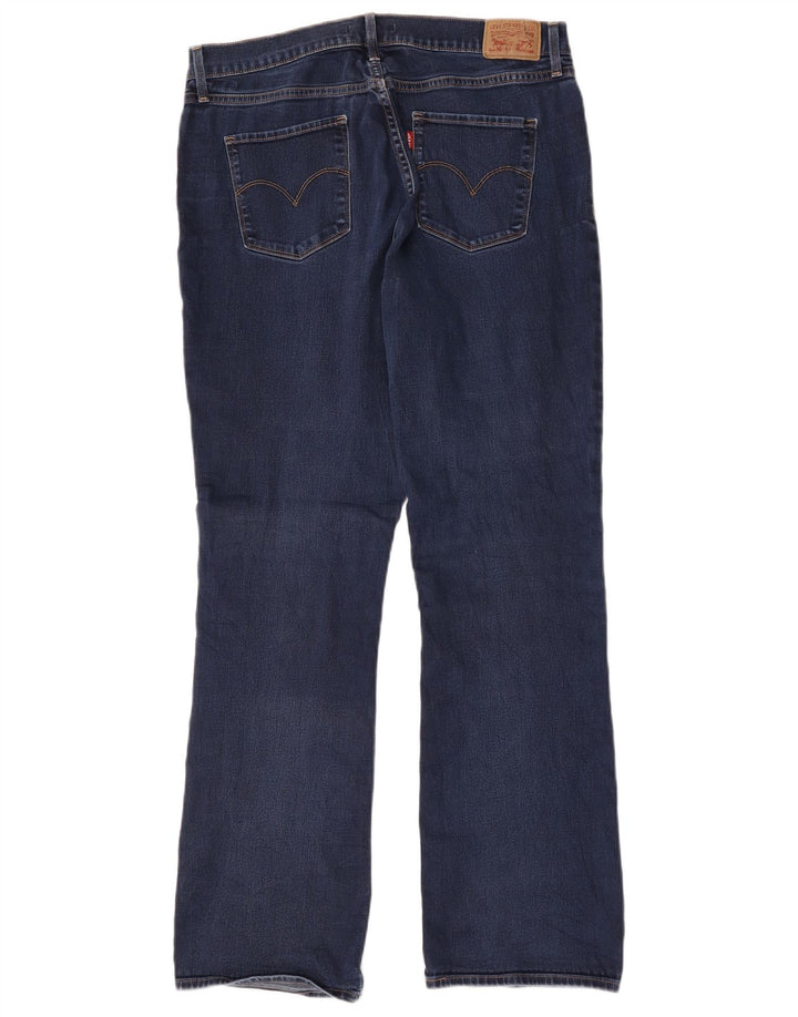 Blugi Levi's 315 Shaping Bootcut W32 L31 bumbac bleumarin