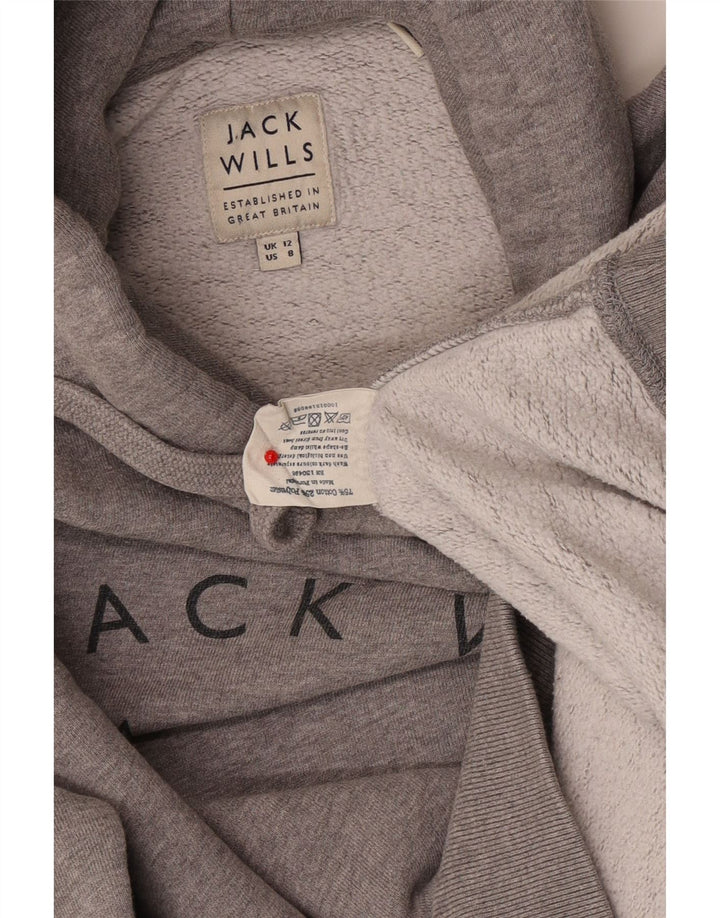 Pulover Jack Wills Salcombe Devon pentru femei UK 12 Medium Grey Flecked