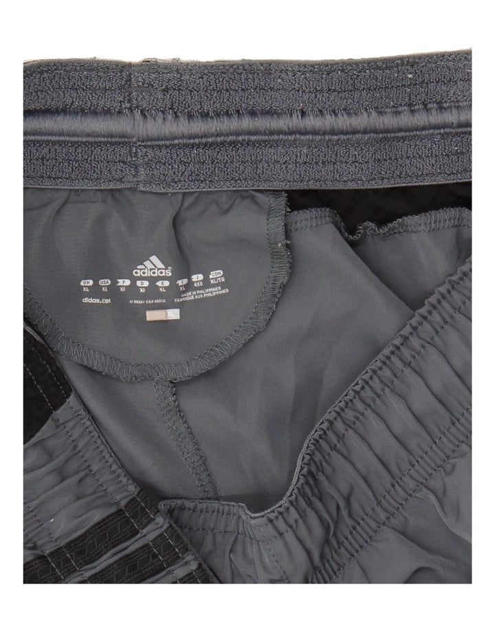 ADIDAS Mens Climacool Sport Shorts XL  Grey Colourblock Polyester Vintage Adidas and Second-Hand Adidas from Messina Hembry 