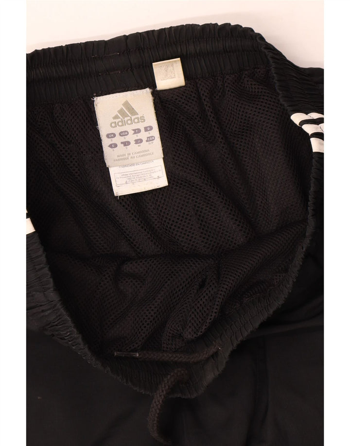 Pantaloni scurți sport Bermuda Adidas pentru bărbați, poliester negru mic