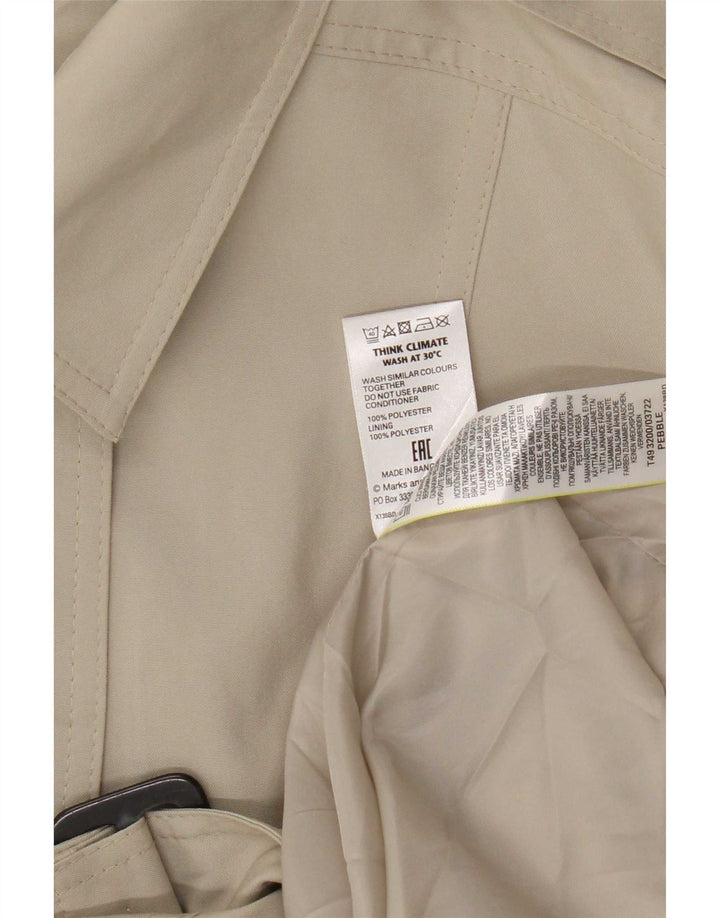 Trench pentru femei Marks & Spencer UK 24 4XL Poliester verde