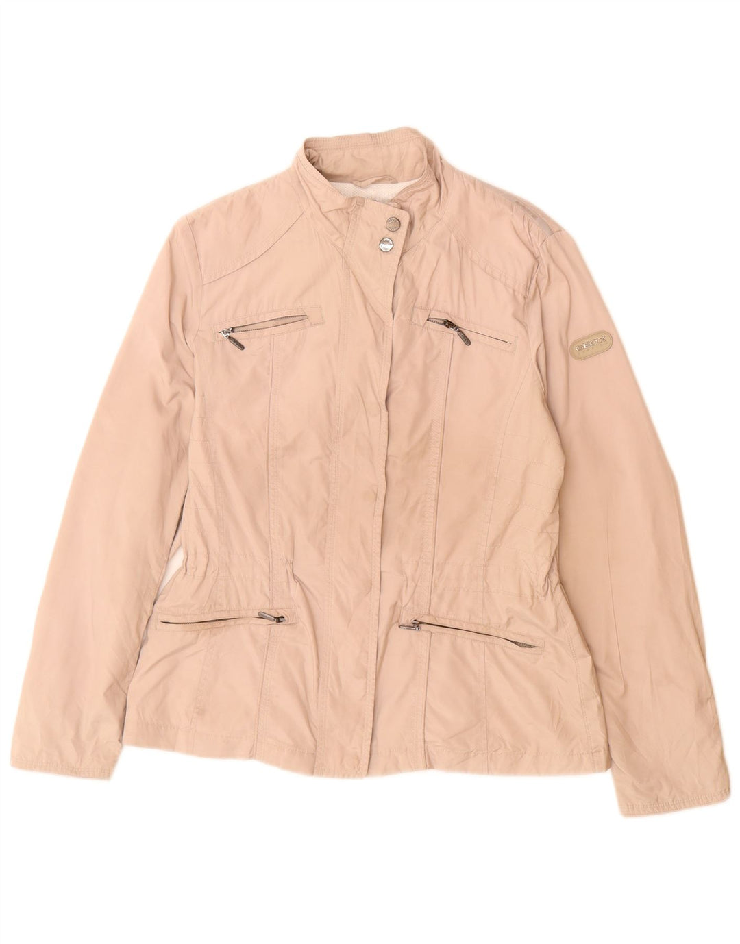 Geacă Utilitară Geox Respira pentru femei UK 10 Small Beige Poliester