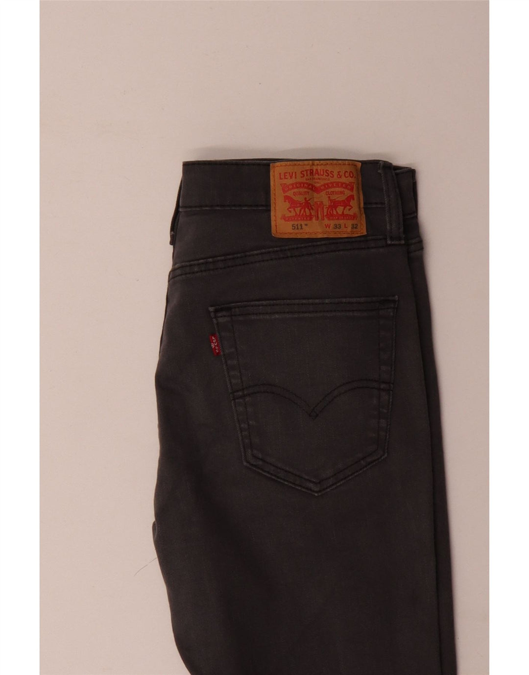 Blugi Levi's 511 Slim pentru bărbați W33 L32 bumbac gri