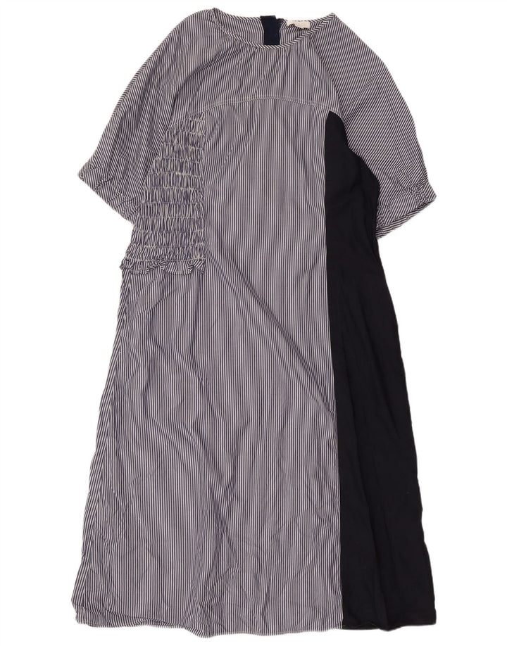 Rochie Maxi COS pentru femei EU 44 XL Bleumarin, bumbac cu dungi