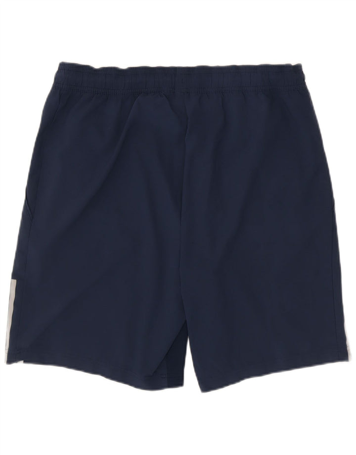 Pantaloni scurți sport pentru bărbați Adidas, mari, albastru, poliester