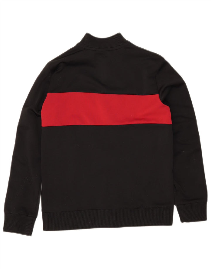Jachetă de trening pentru băieți ADIDAS 9-10 ani, negru, poliester