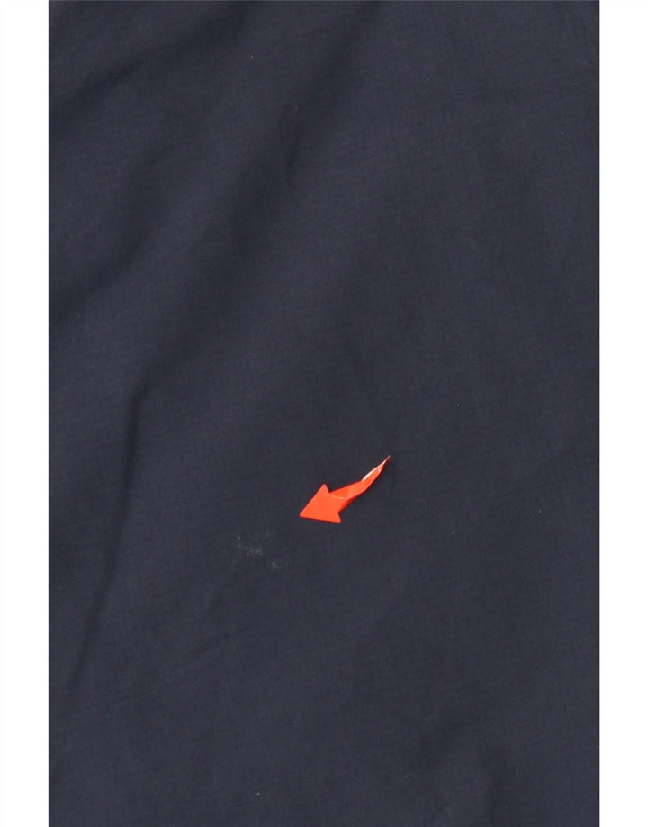 SUPERDRY Jachetă de vânt pentru bărbați cu glugă UK 38 Poliester mediu albastru bleumarin