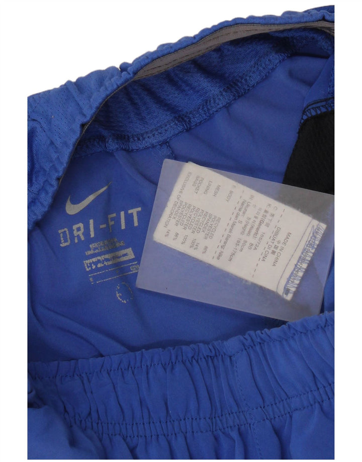 Pantaloni scurți sport Nike Dri Fit pentru bărbați, albastru, poliester color bloc