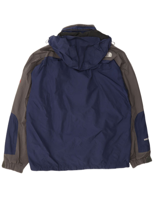 Jachetă de ploaie The North Face pentru bărbați Gore-Tex UK 40 Large Bleumarin Colorblock