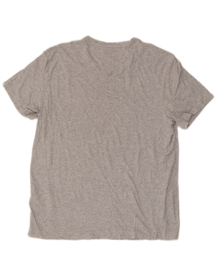 Tricou pentru bărbați Adidas Top mare, gri, pete din bumbac