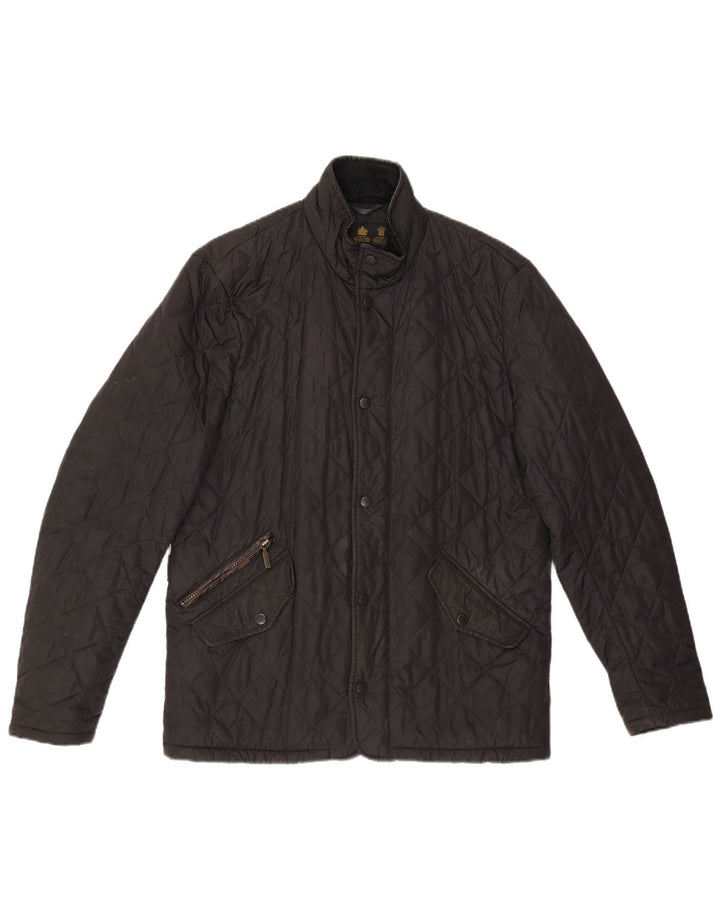 Jachetă matlasată Barbour pentru bărbați UK 36 Small Black