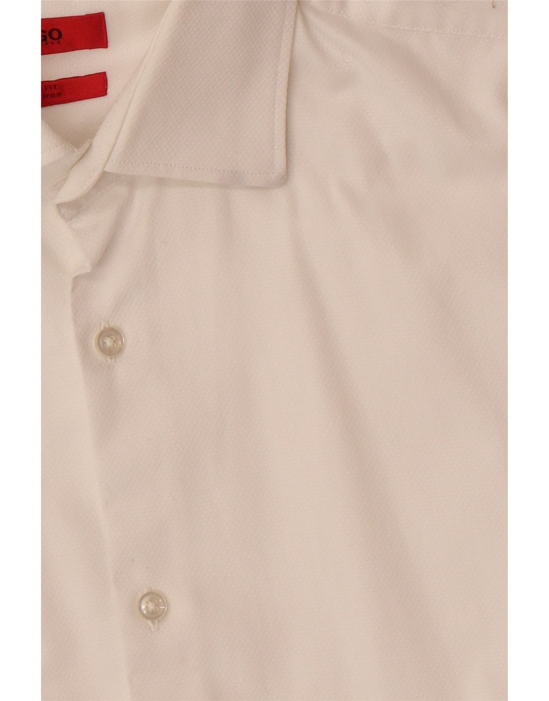 Cămașă pentru bărbați HUGO BOSS Slim Fit Mărimea 38 15 Medium Alb