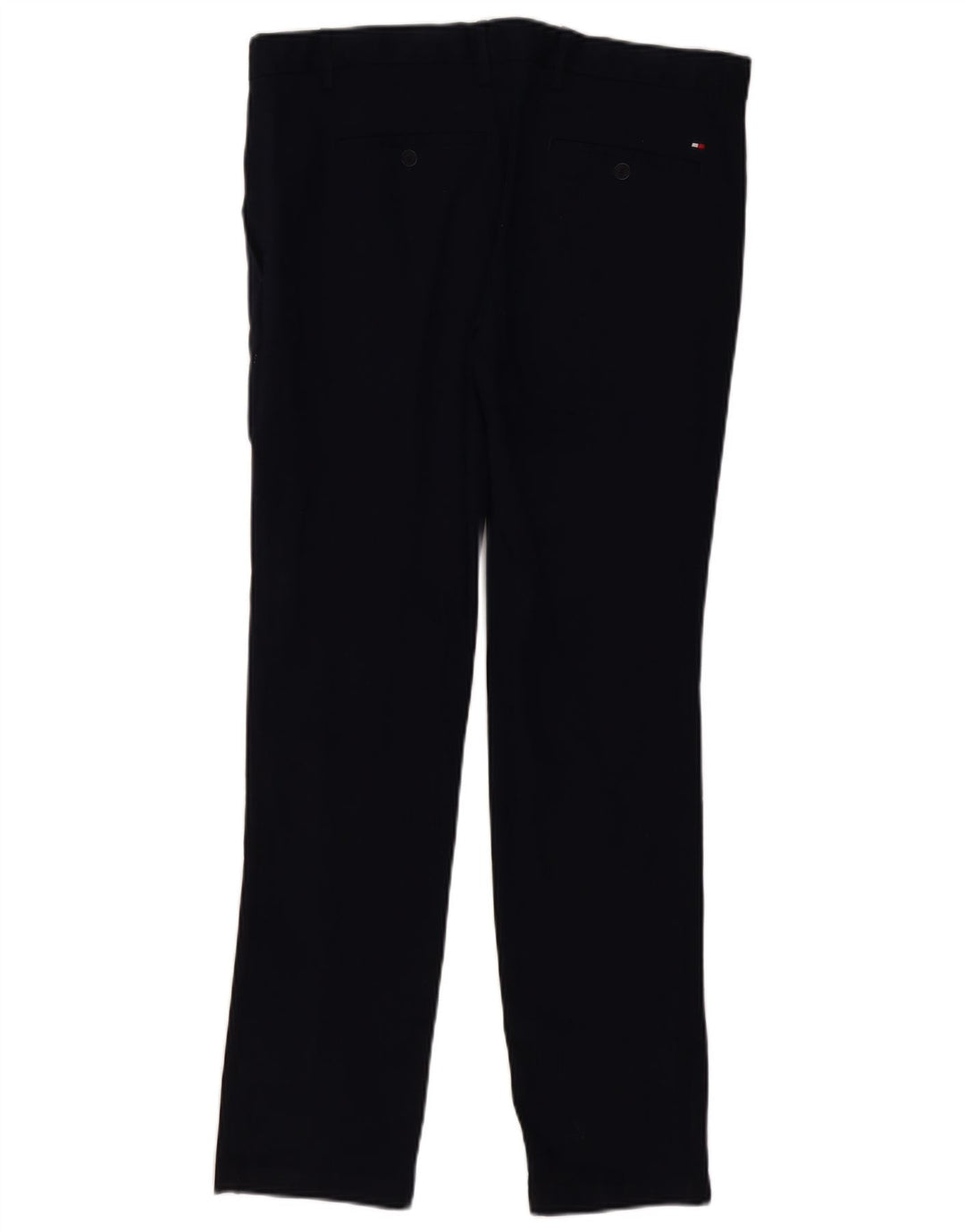 TOMMY HILFIGER Pantaloni chino subțiri pentru bărbați L34 L30 bumbac bleumarin