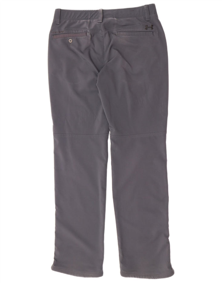 Pantaloni chino obișnuiți pentru bărbați Under Armour W34 L34 poliester gri