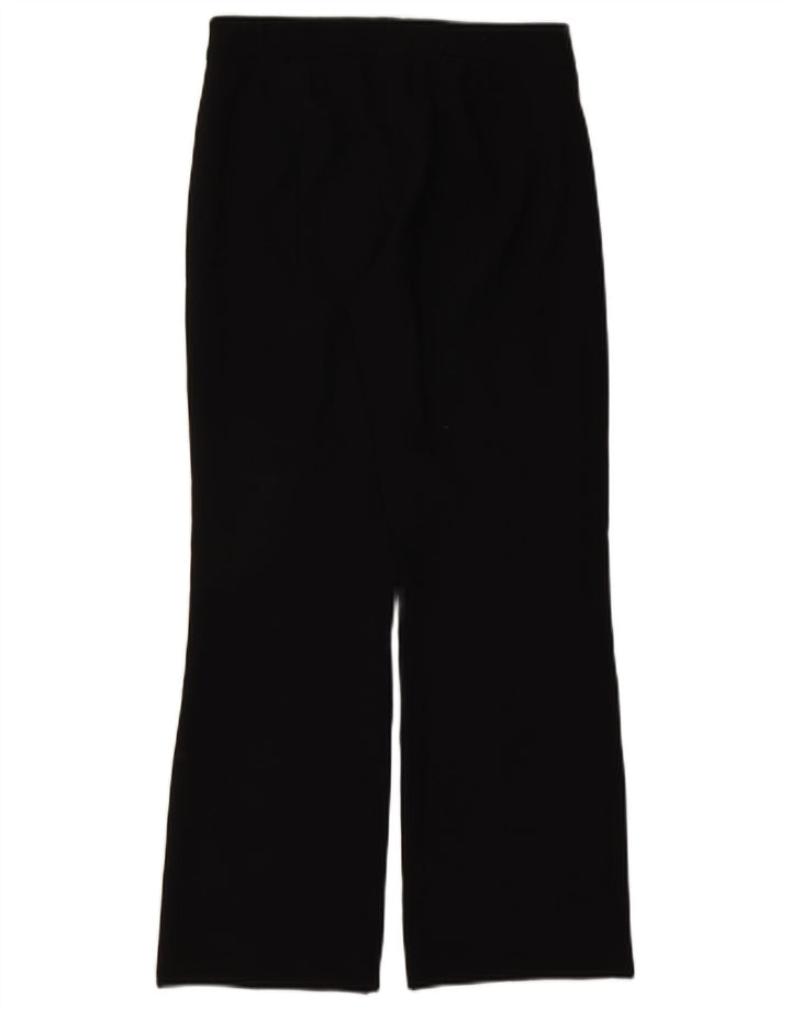 Pantaloni casual pentru femei Bootcut Zara Mici L26 L28 Poliester negru