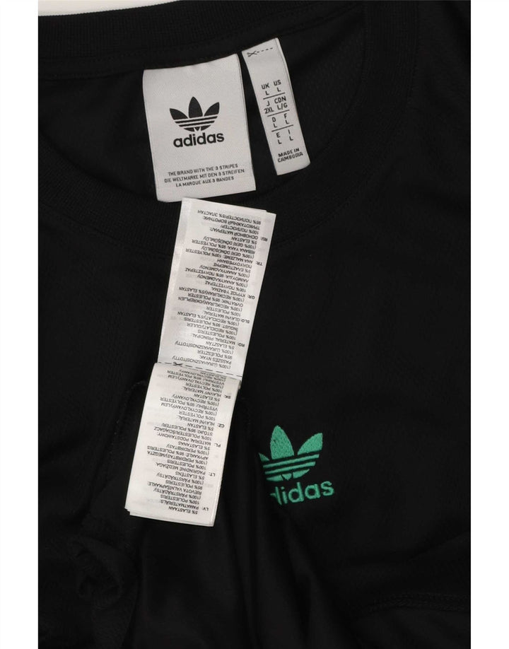 Tricou pentru bărbați Adidas Top Large Negru Argyle/Diamond Poliester